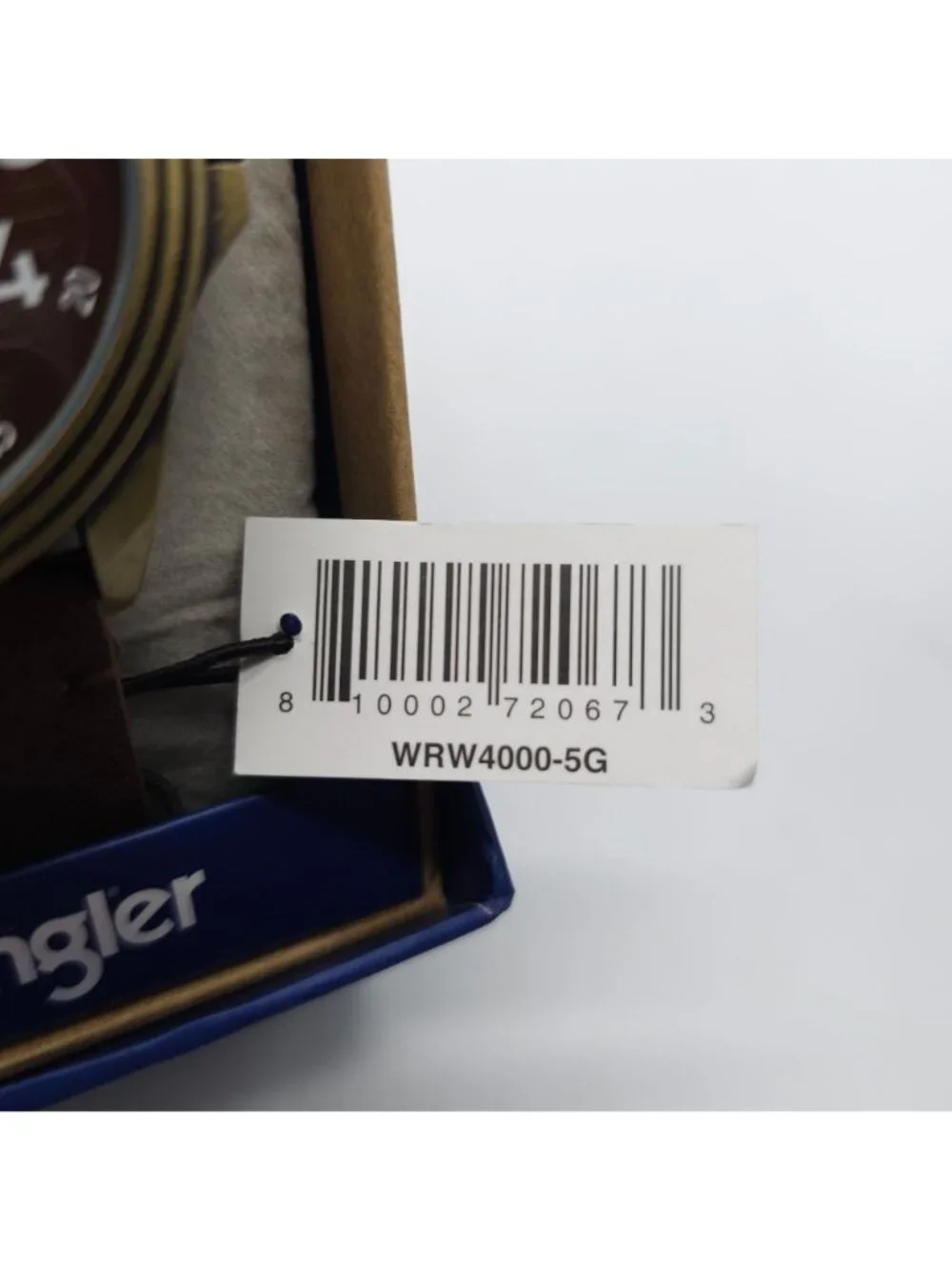 Wrangler Mens Analog Watch With Brown Leather Strap Model WRW4000-5G